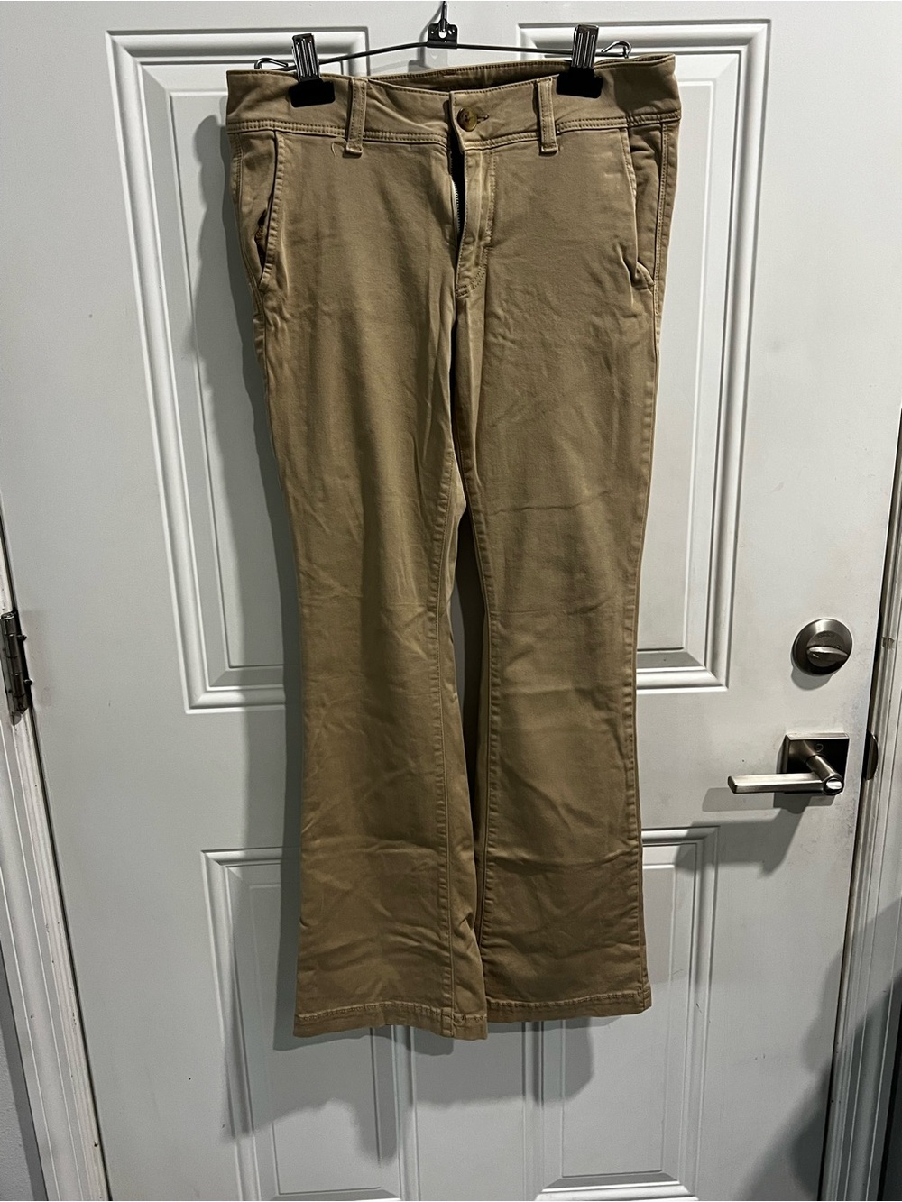 American Eagle Outfitters Tan Boot Cut Pants